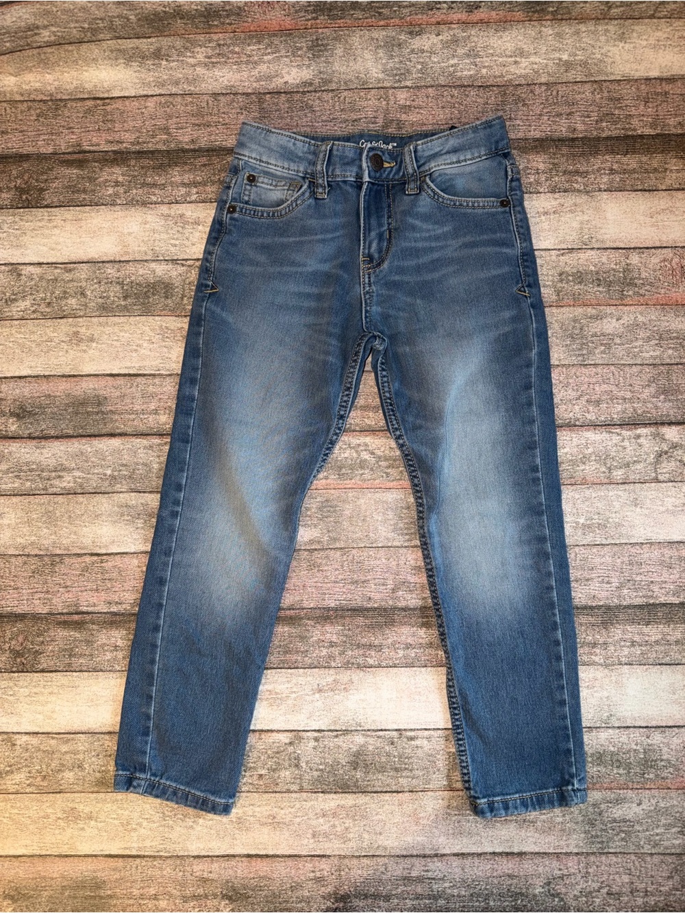 Cat & Jack Blue Kids' Denim Jeans - Slim Fit
